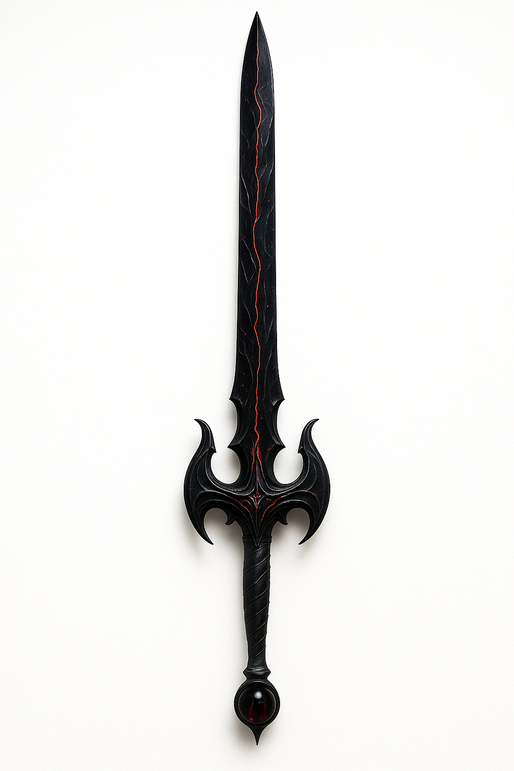 Mythical Abissal Whisper Sword, Fantasy Sword Model for 3D Printing