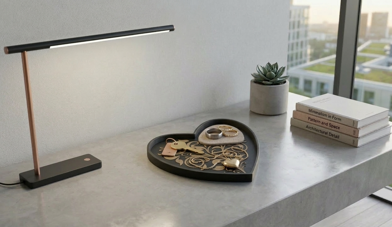 Vintage Floral Heart Tray | Digital Download