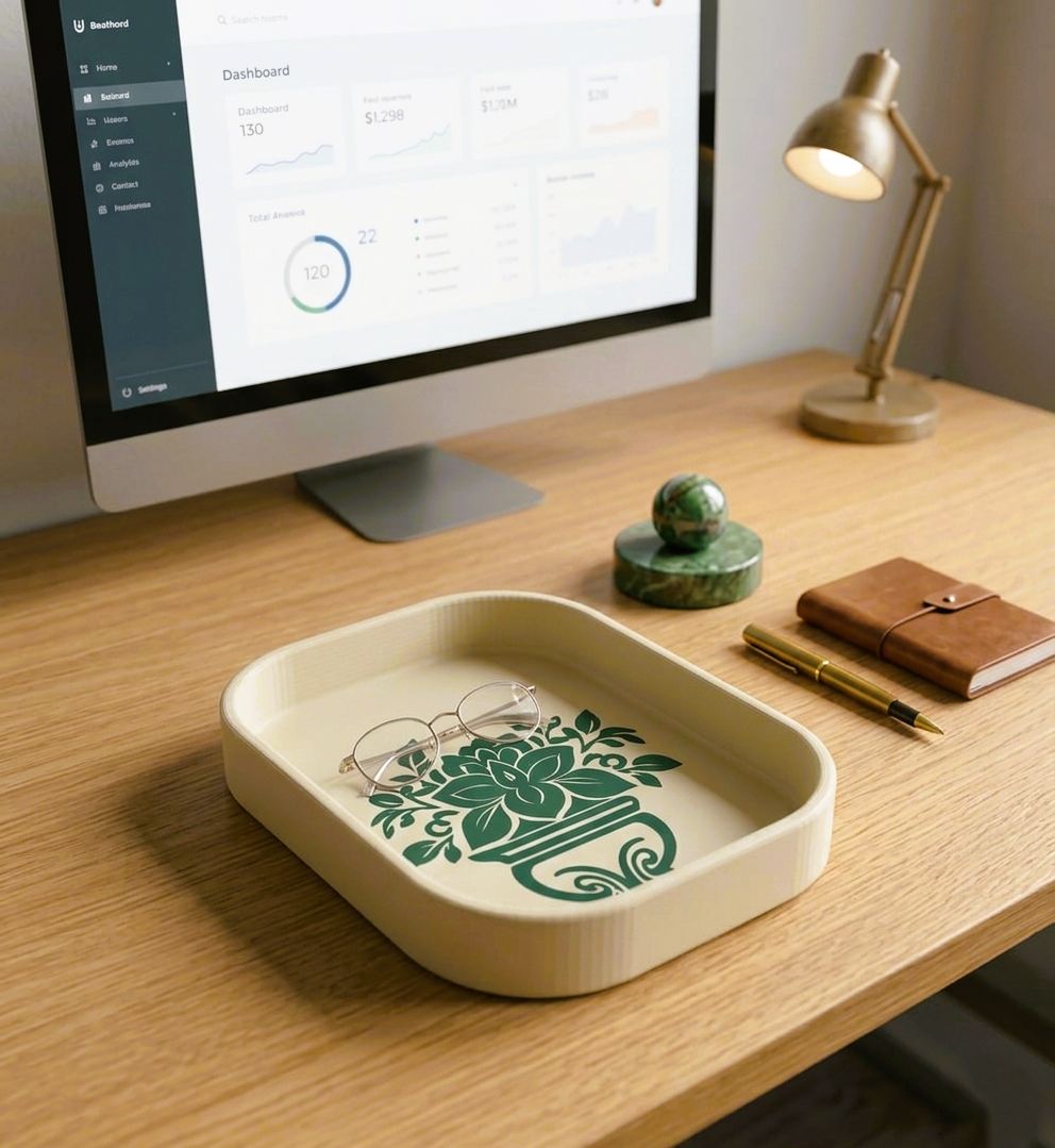 Modern Organiser Set, Desk & Vanity Storage