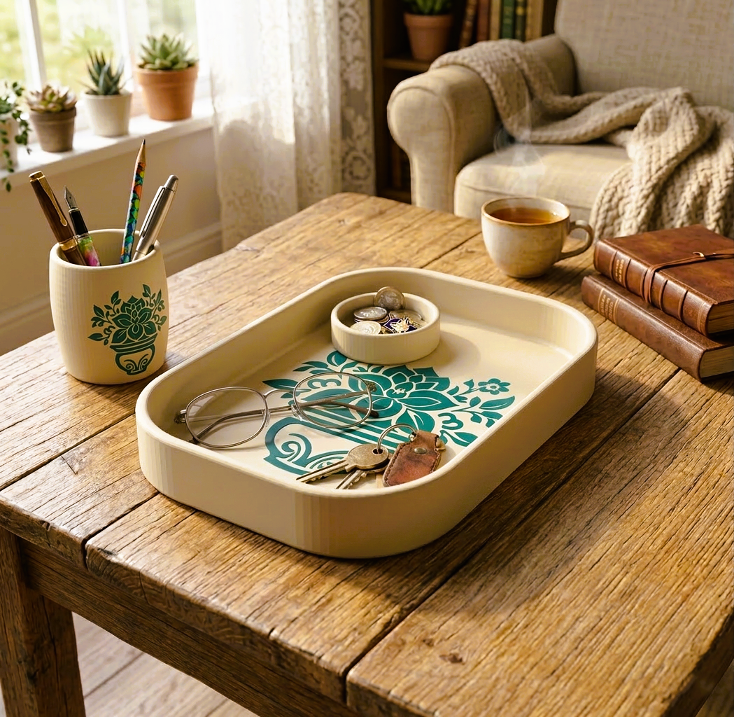 Modern Organiser Set, Desk & Vanity Storage