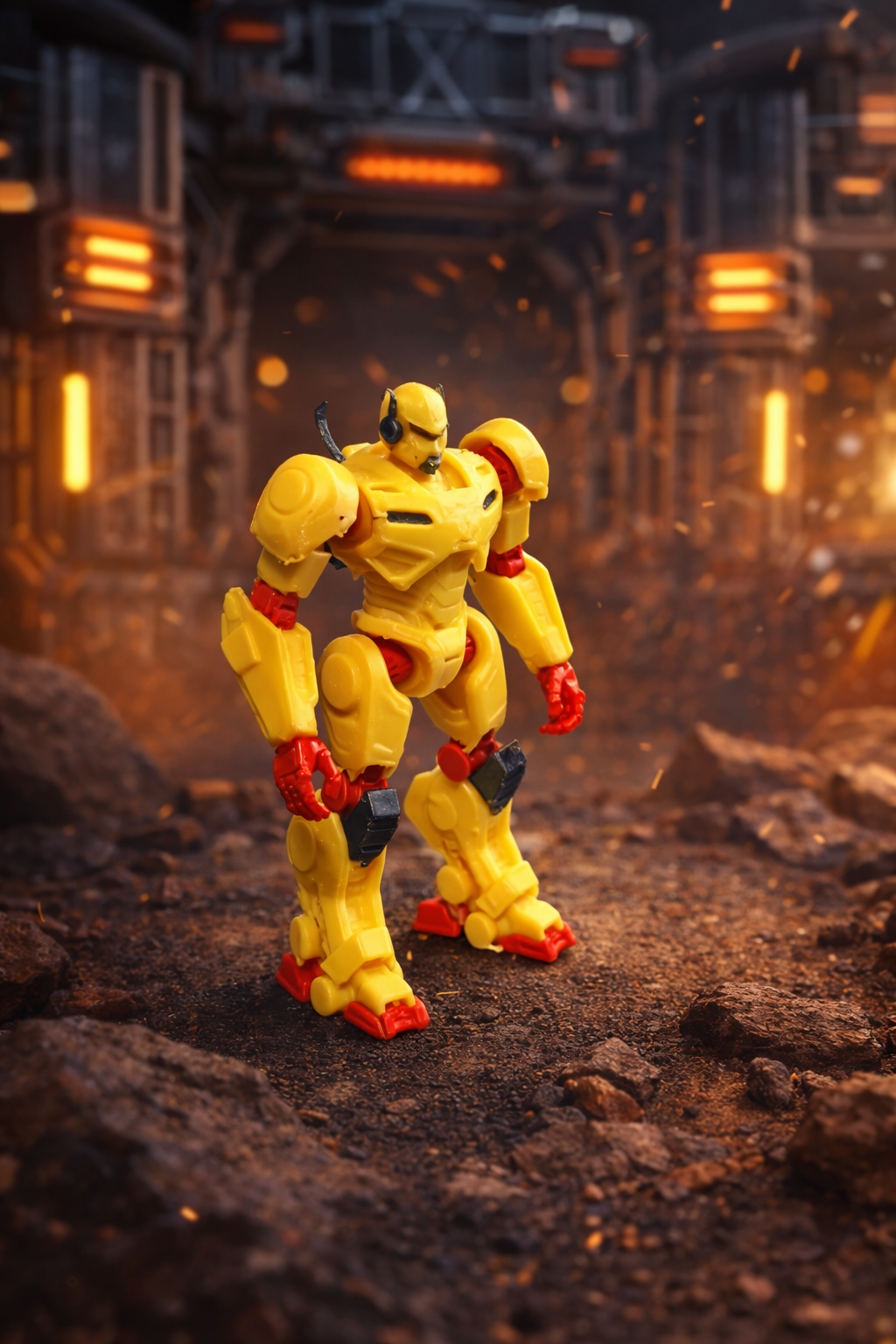 Mech Robot Display Figure – Axiom Unit STL File