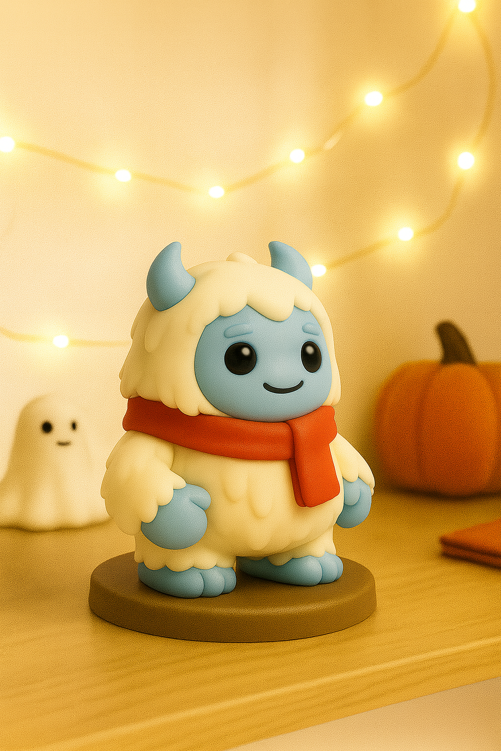 Vonny the Frostbite Yeti STL – Winter Monster 3D Print (Digital Download)