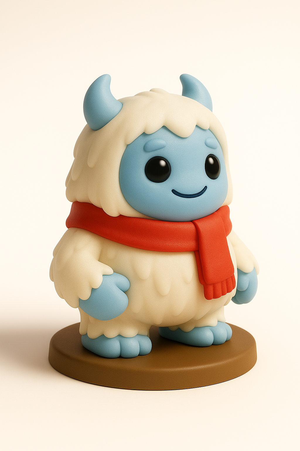 Vonny the Frostbite Yeti STL – Winter Monster 3D Print (Digital Download)