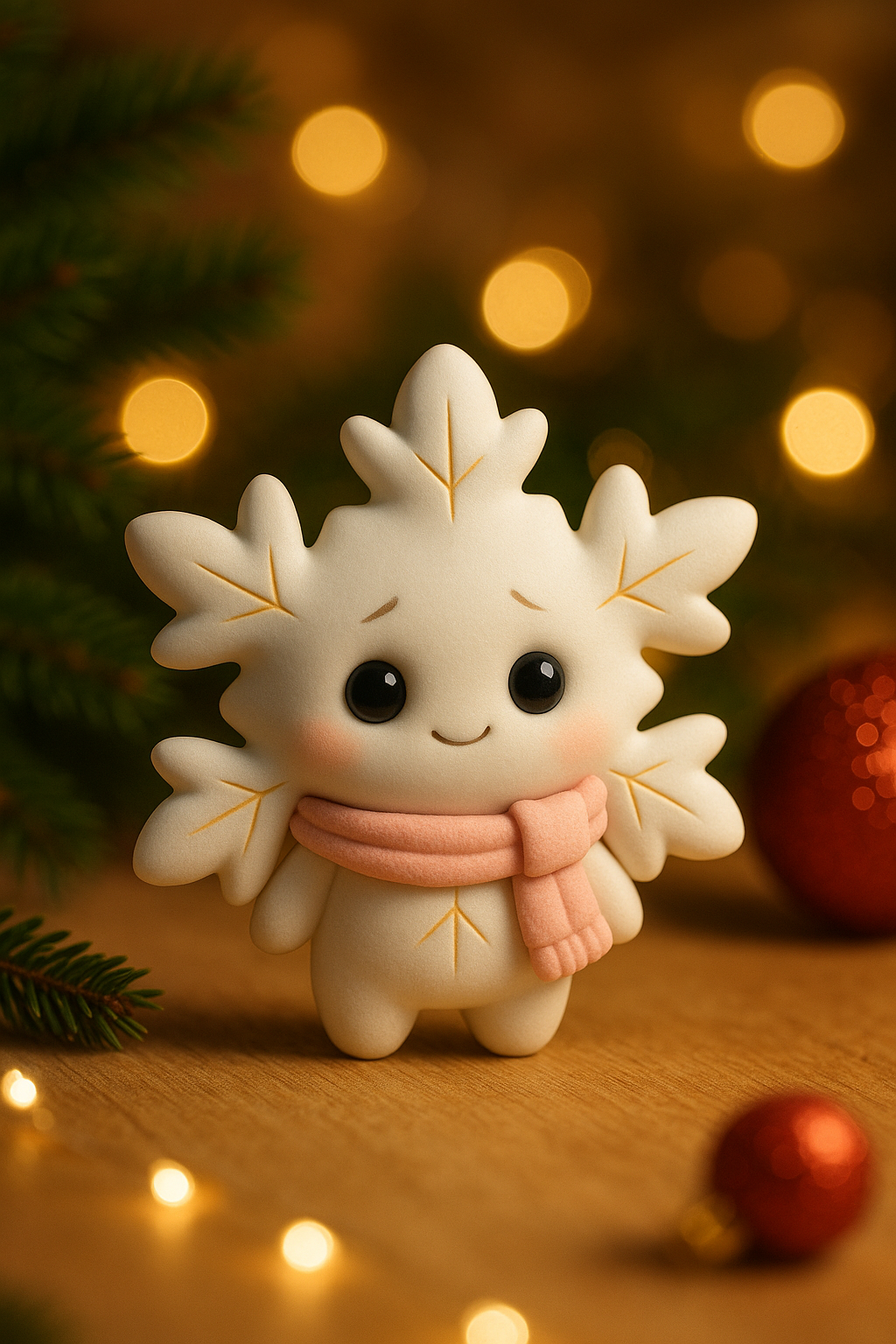 Snowbelle Snowflake STL File – 3D Print Christmas Decor