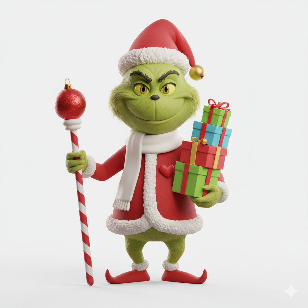 Cheeky Grinch Elf STL Bundle – 5 Mischievous Christmas Characters Test max allowed title characters
