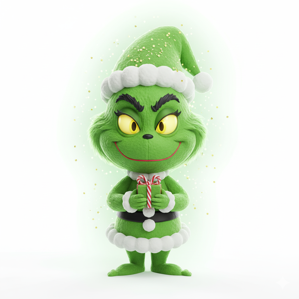 Cheeky Grinch Elf STL Bundle – 5 Mischievous Christmas Characters Test max allowed title characters