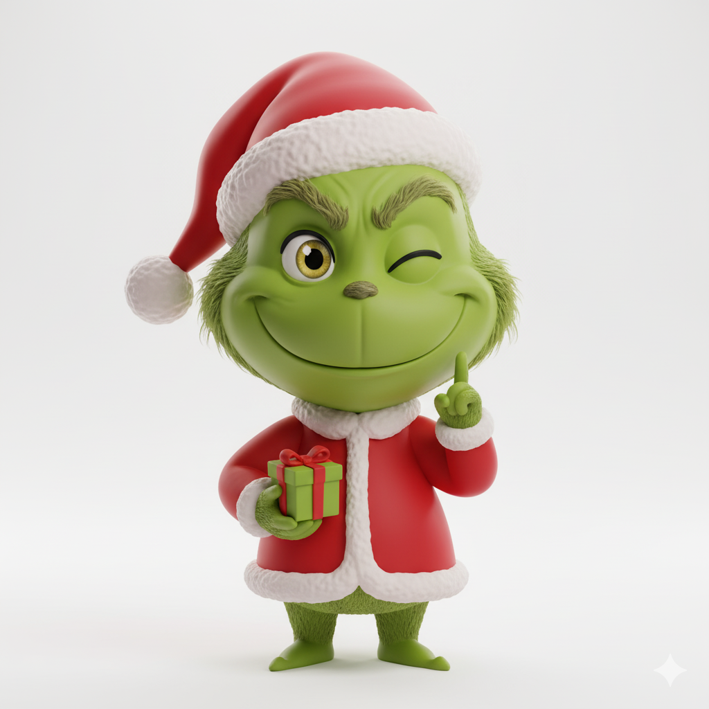 Cheeky Grinch Elf STL Bundle – 5 Mischievous Christmas Characters Test max allowed title characters