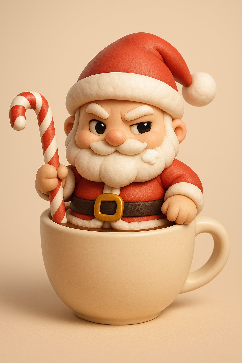 Cocoa Clause Santa STL – Cheeky Christmas Figurine