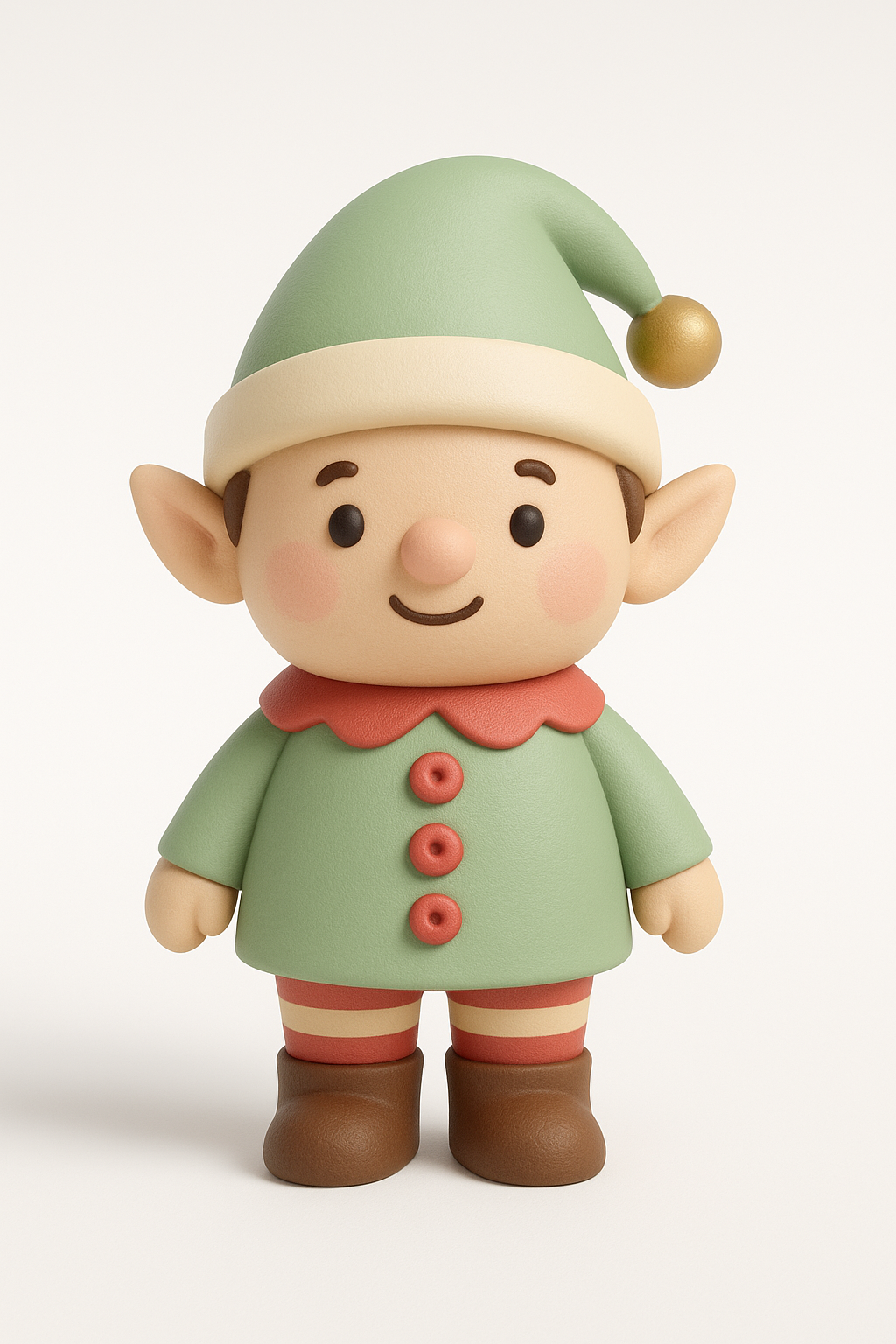 Buttons the Elf & Workshop STL Set – Snowbelle’s Neighbourhood Christmas Village