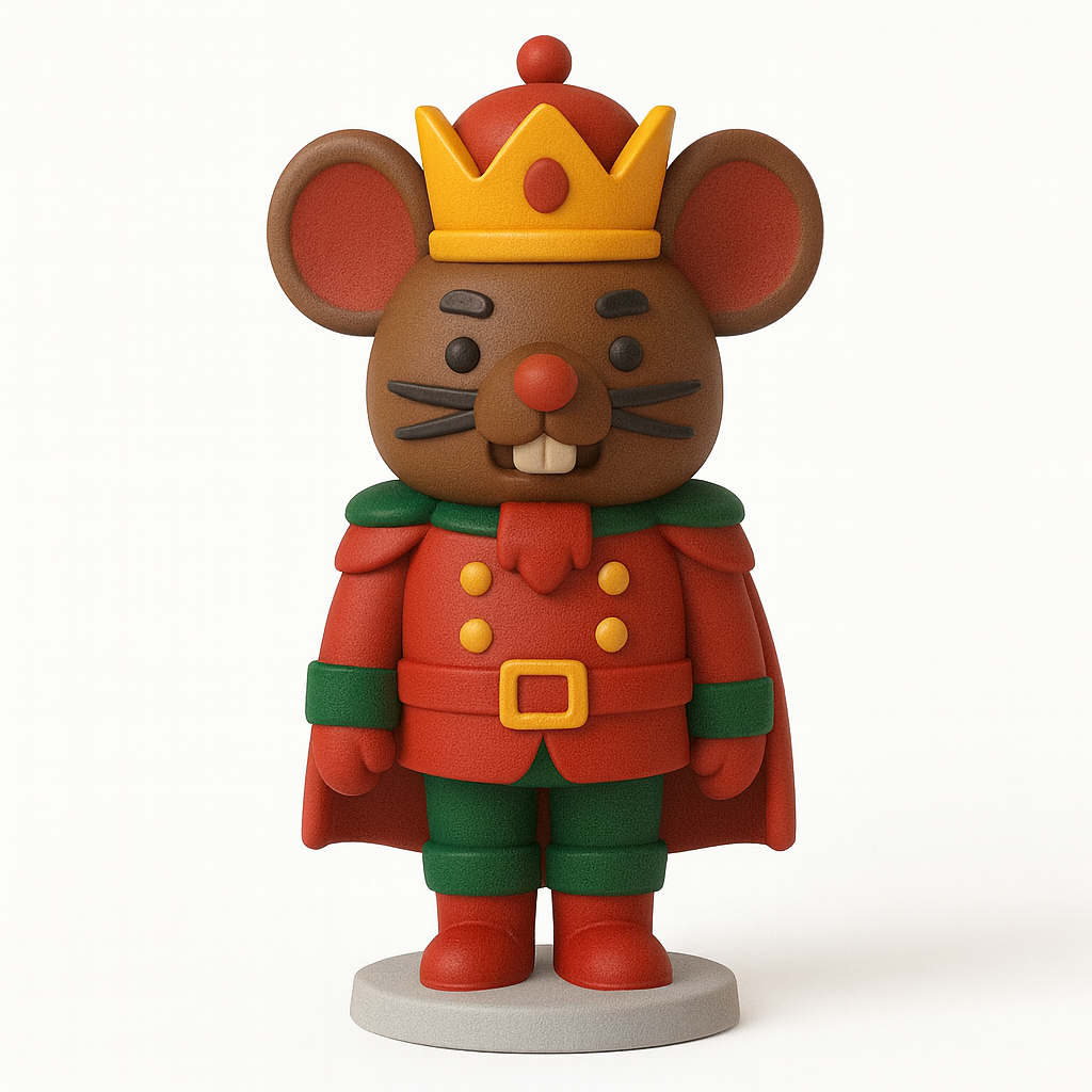 Nutcracker Christmas Bundle STL – 5 Holiday Figurines (Digital Download)