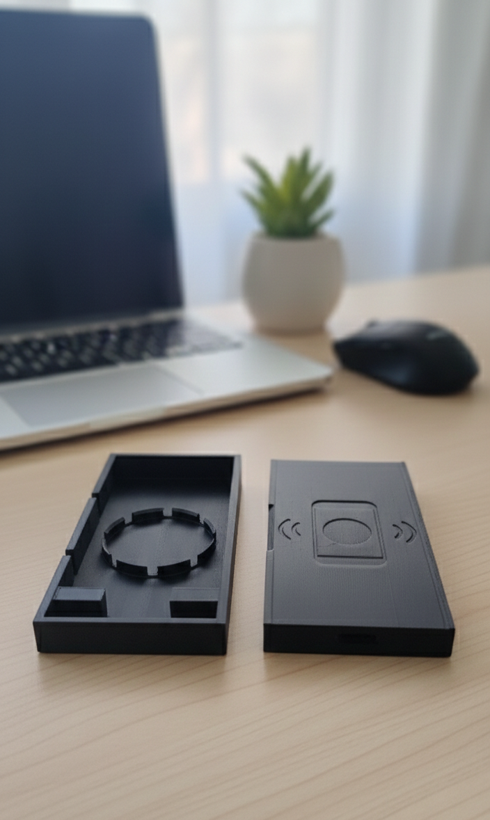 Wireless Charging Phone Mount & Dock – MagSafe/Qi (Physical or STL)