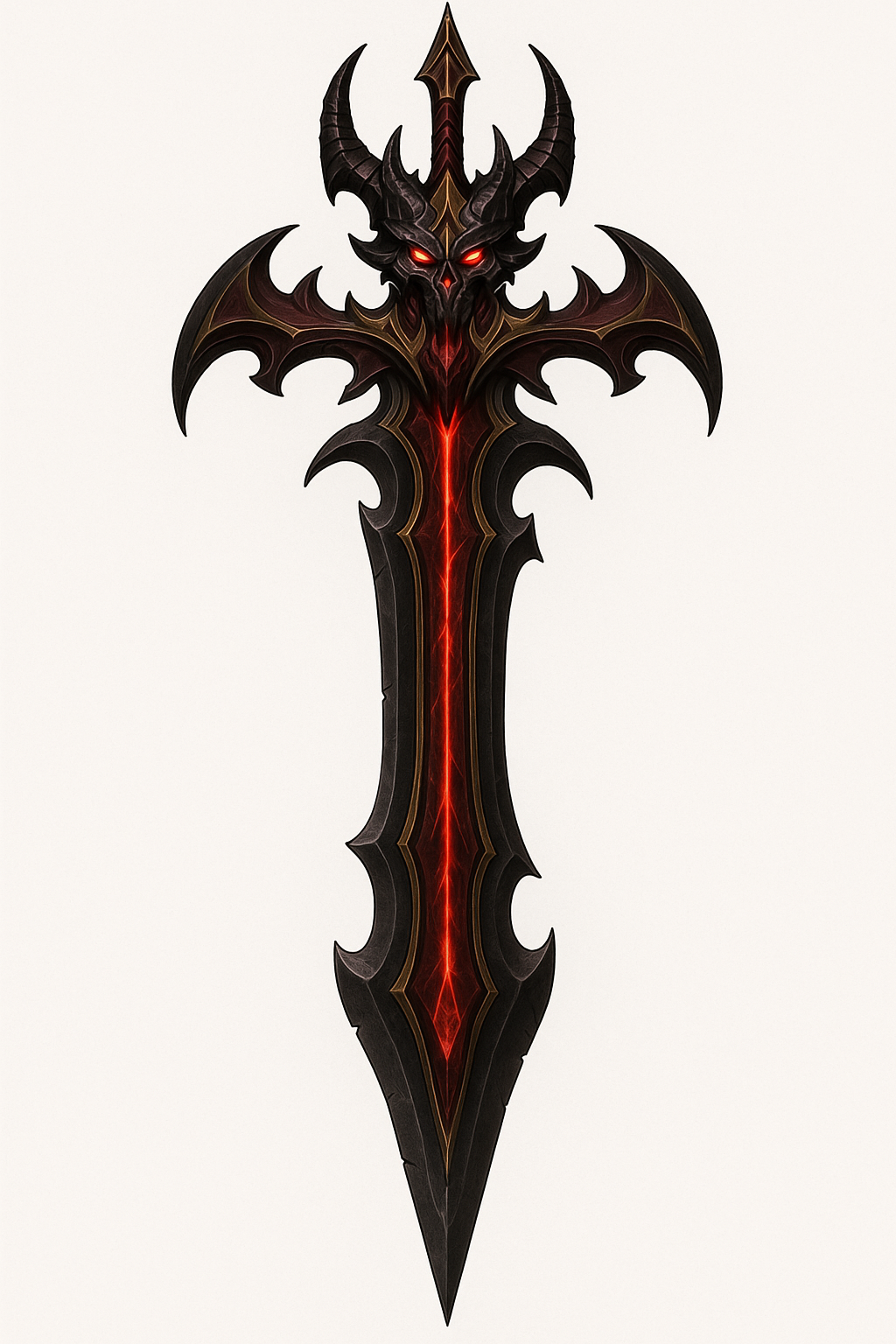 Mythical Sword, Fantasy Sword Model for 3D Printing