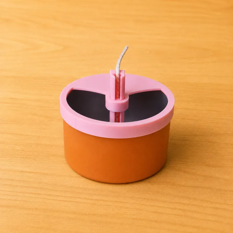 Wick Helper – Candle Wick Centering and Holder Tool for 17cl Metallic Tins