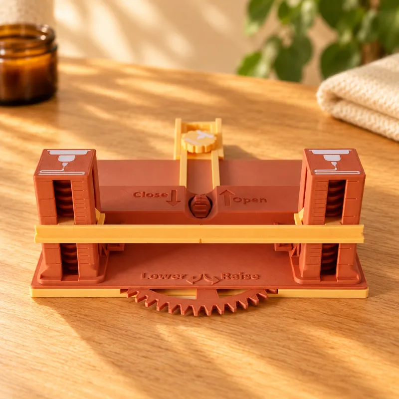 Vertical Label Helper – Label Applicator for Square Jars, Bottles & Boxes