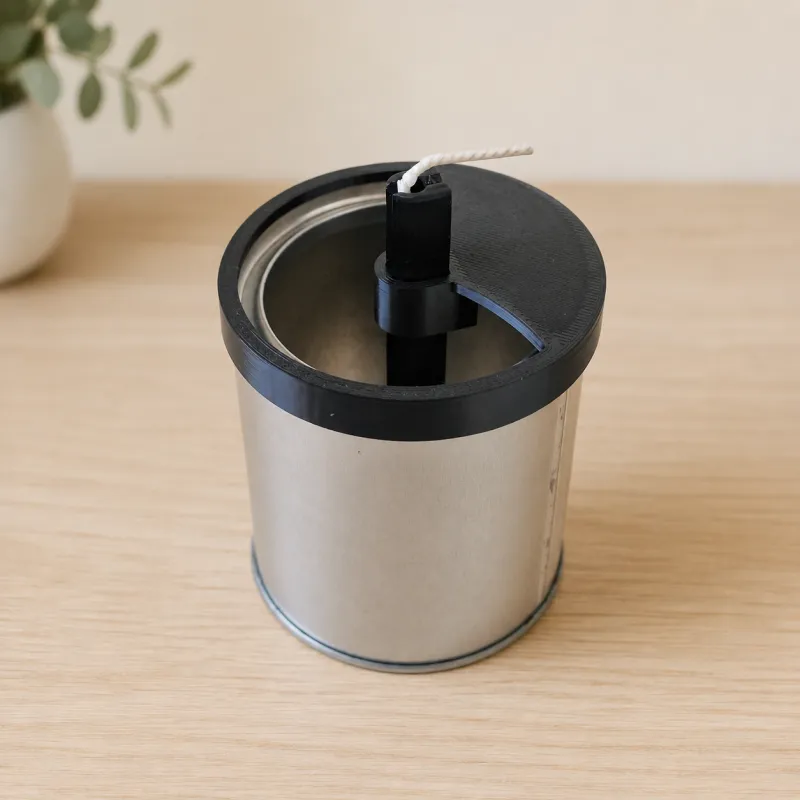 Wick Helper Tool – Candle Wick Centring & Holder for 25cl metalic tin