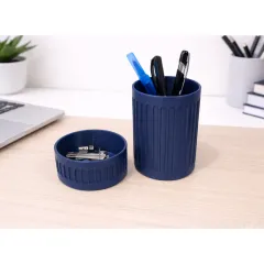 Desk_Organisers_Set_Debossed_Ribbed_Navy_Blue
