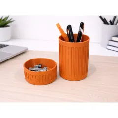 Desk_Organisers_Set_Debossed_Ribbed_Orange