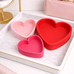 HeartOrganiserSetofTraysMulticolor