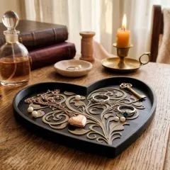 Heart_Catchall_Tray_Vintage_Floral_Pattern1