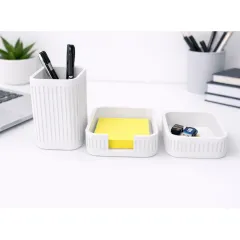 Ribbed_Desk_Organiser_Set_White