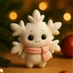 Snowbelle_Shy_Snowflake_Ornament_Background