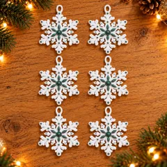 Snowflake-Pattern-1-Galaxy-Green-Set-of-6-1000x1000