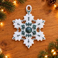 Snowflake-Pattern-2-White-Galaxy-Green-1000x1000