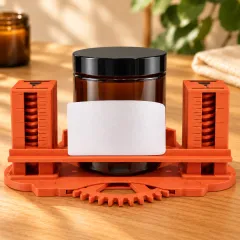 label-helper-amber-rectangular-label
